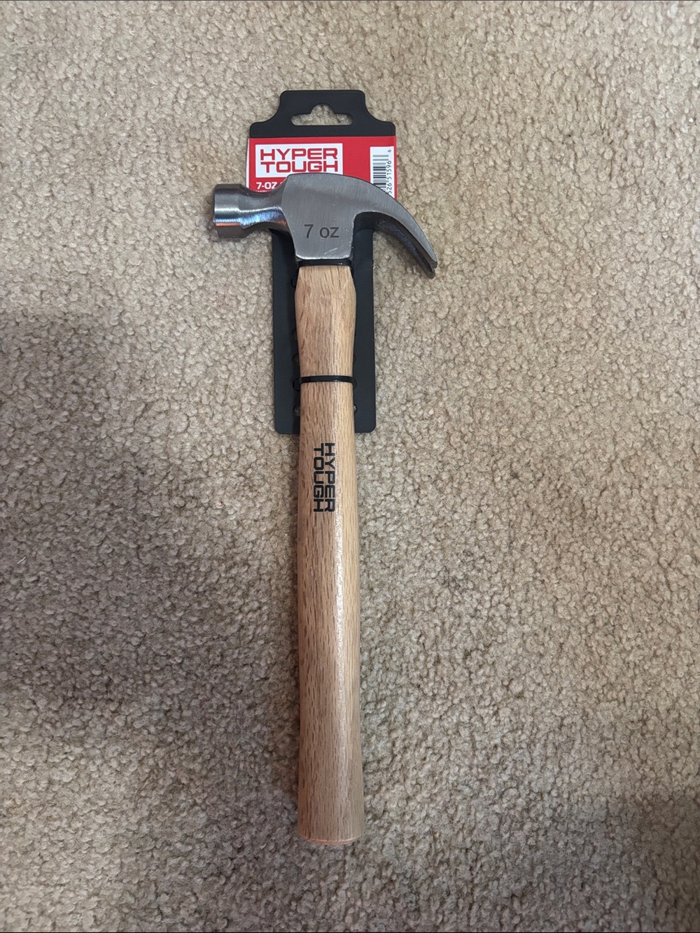 Hyper Tough 7oz claw hammer